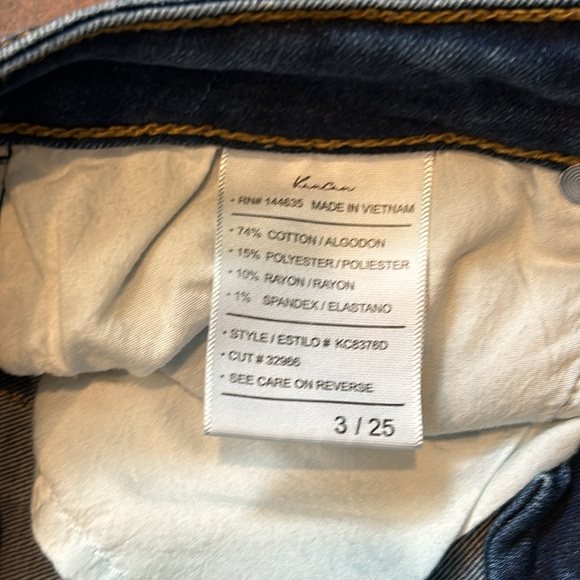 KanCan mid rise skinny jeans size 3/25 - Picture 3 of 4